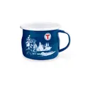 DNT-koppen DNT Emaljekopp 350 ml Navy