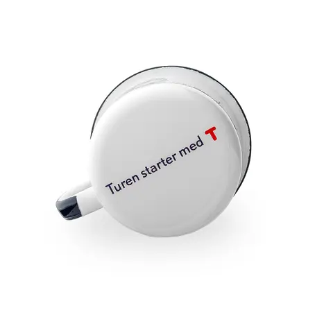 DNT-koppen DNT Emaljekopp 350 ml White