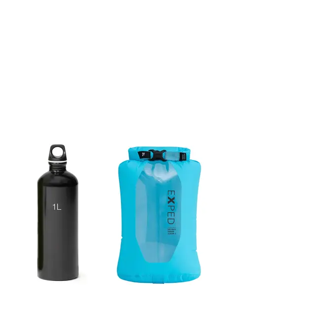 Sett med pakkposer Exped Drybag Versa Clear Set (3 5 8 13) 