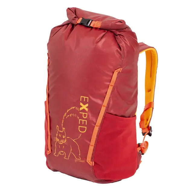 Dagstursekk til barn Exped Typhoon 15 Kid Burgundy 