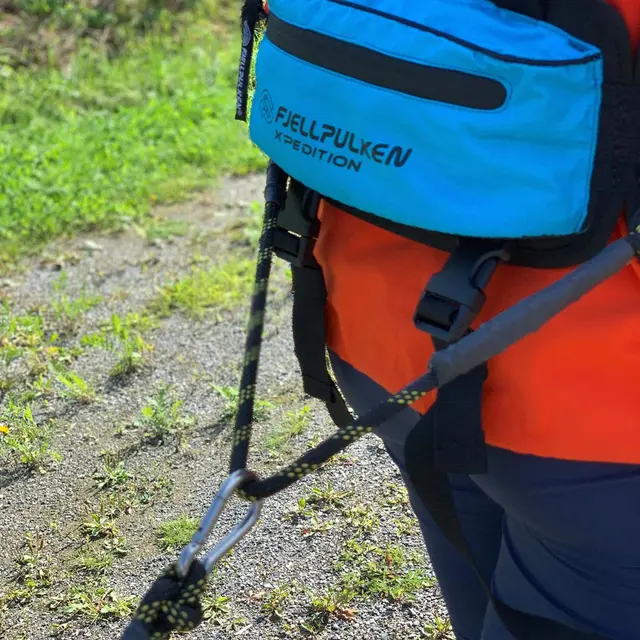 Pulkdrag til dekktrening Fjellpulken Taudrag 