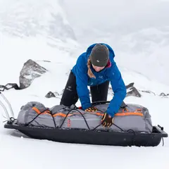 Transportpulk 155 cm Fjellpulken Transporter 155 Black