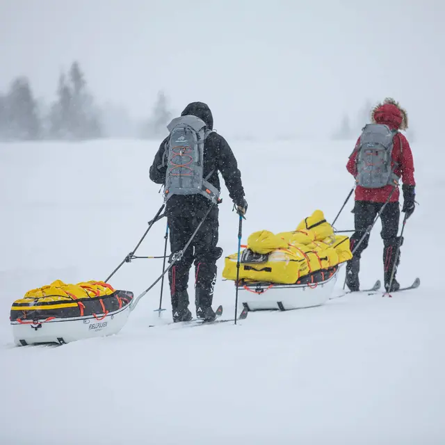 Ekspedisjonspulk 145 cm Fjellpulken Traverse 145 Yellow 