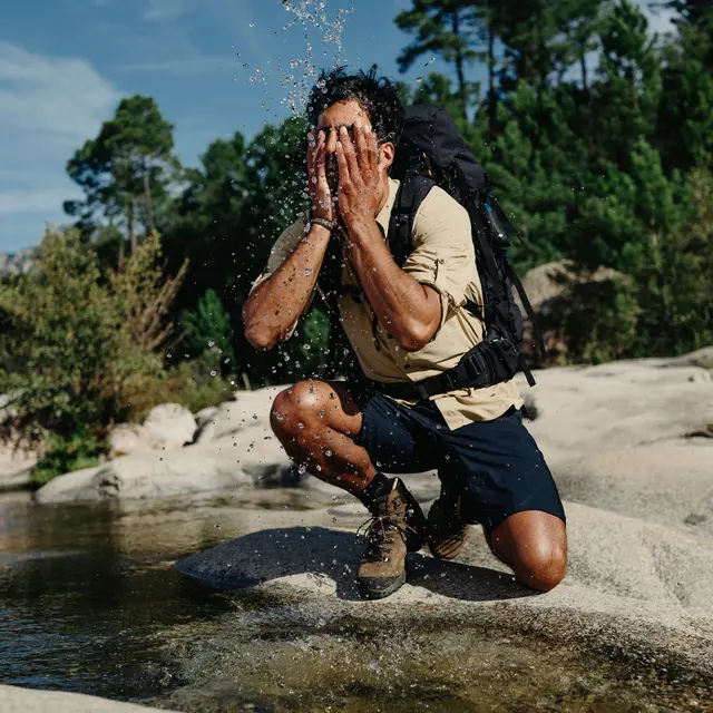 Shorts til herre Fjällräven Abisko Hike Shorts M 550 