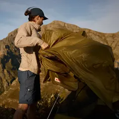 Bukse til herre Fjällräven Abisko Hybrid Zip-off M 560