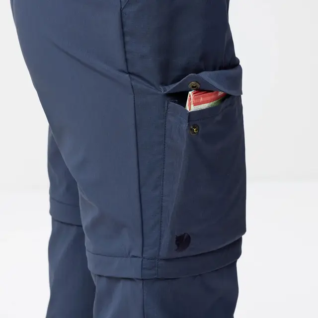 Bukse til dame Fjällräven Abisko Hybrid Zip-off W 560 