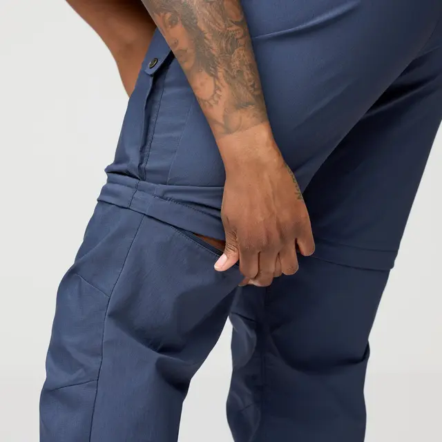 Bukse til dame Fjällräven Abisko Hybrid Zip-off W 560 