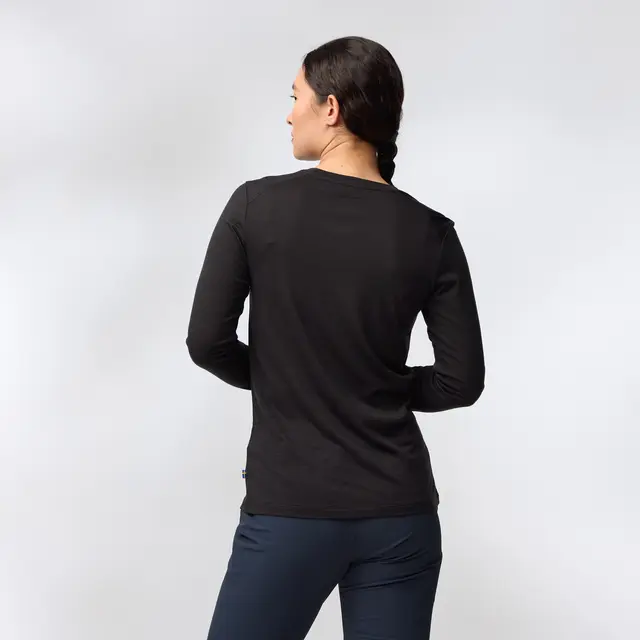 Trøye til dame 2XS Fjällräven Abisko Wool LS W 2XS 555 