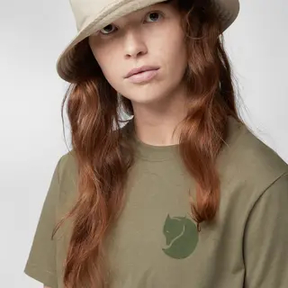 Skjorte til dame Fjällräven Fox Boxy Logo Tee W 543