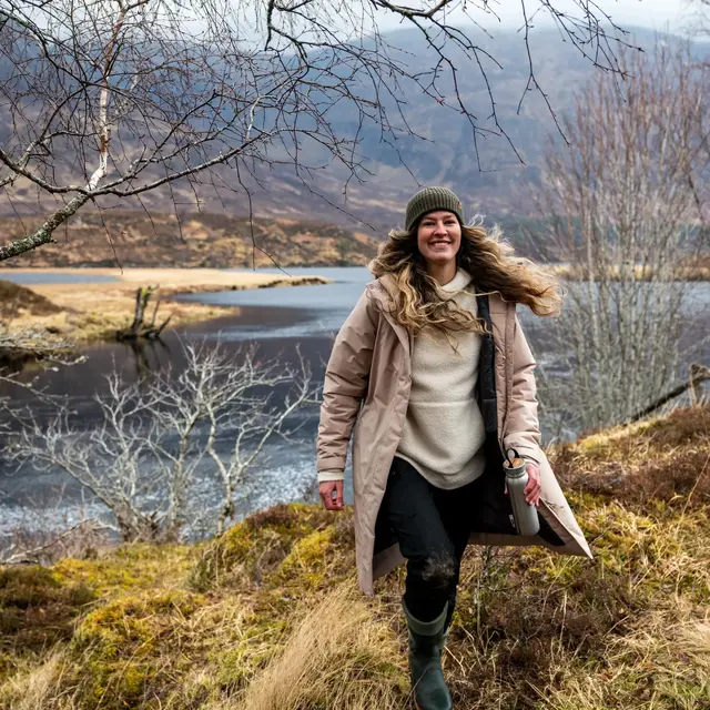 Parkas til dame S Fjällräven Hydratic Parka W S 550 