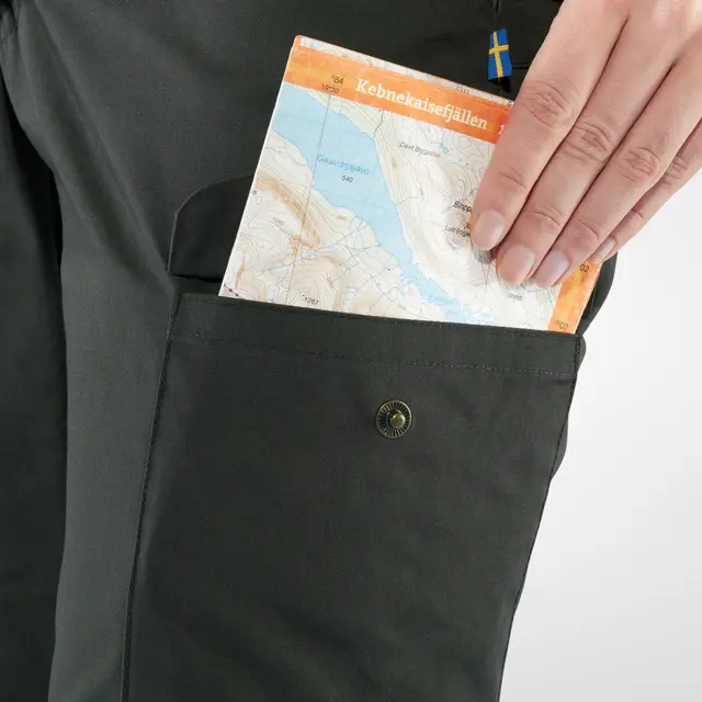 Turbukse til dame M Fjällräven Kaipak Trousers W 40 555 