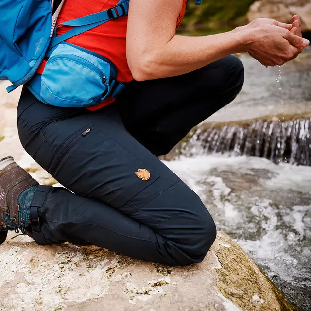 Turbukse til dame M Fjällräven Kaipak Trousers W 40 555 