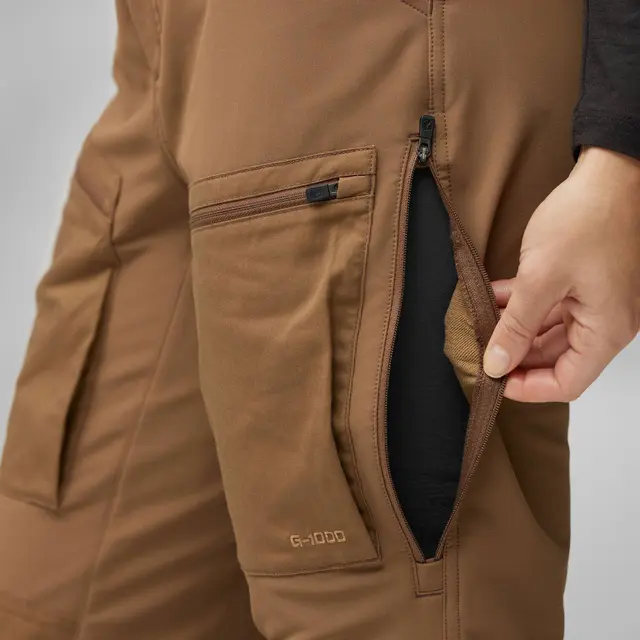 Bukse til dame S Fjällräven Keb Agile Winter Pnt W 38 550 