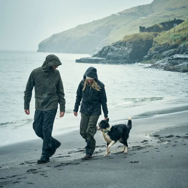 Bukse til herre L Fjällräven Keb Eco-Shell Trouser M L 550 
