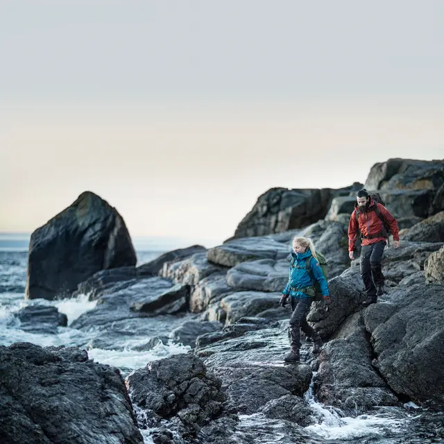 Bukse til herre L Fjällräven Keb Eco-Shell Trouser M L 550 