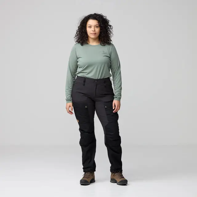 Kort bukse til dame XS Fjällräven Keb Trouser Curv Short W 34 2 