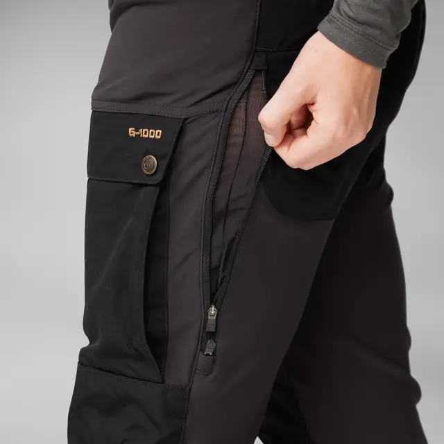 Bukse til dame S Fjällräven Keb Trouser Curv W 38 550 