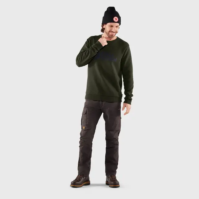 Genser til herre Fjällräven Logo Sweater M 662 