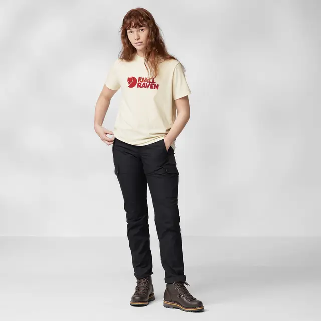 Skjorte til dame S Fjällräven Logo Tee W S 514 