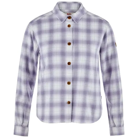 Skjorte til dame Fjällräven Övik Boxy Flannel W 111-452