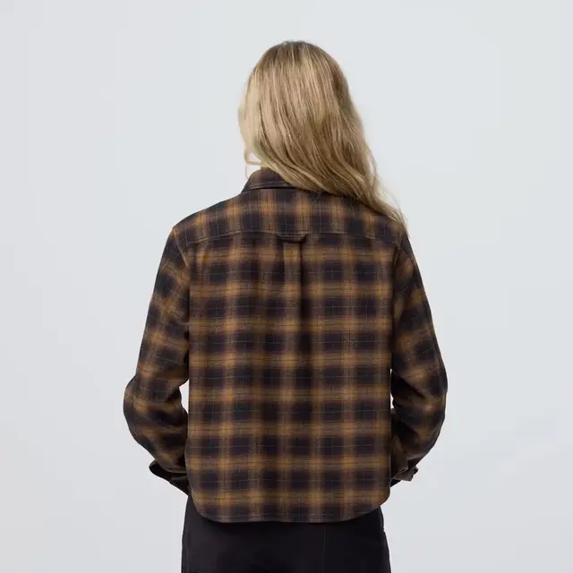 Skjorte til dame 2XS Fjällräven Övik Boxy Flannel Shirt W 2XS 