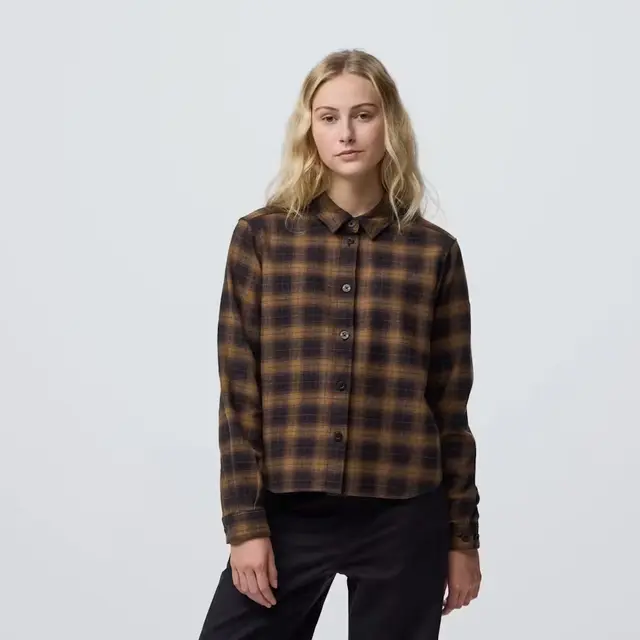 Skjorte til dame 2XS Fjällräven Övik Boxy Flannel Shirt W 2XS 