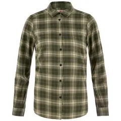 Skjorte til dame XL Fjällräven Övik Flannel W XL 662-118