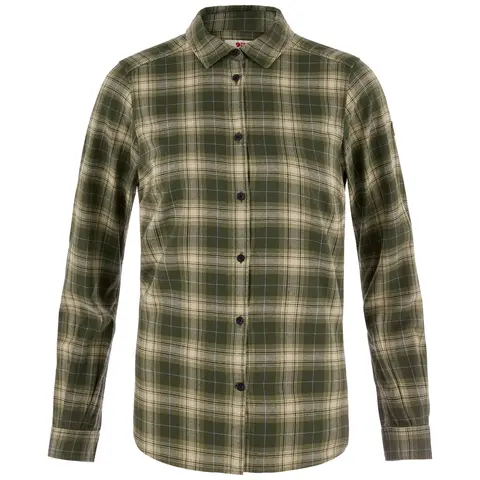 Skjorte til dame Fjällräven Övik Flannel W 662-118