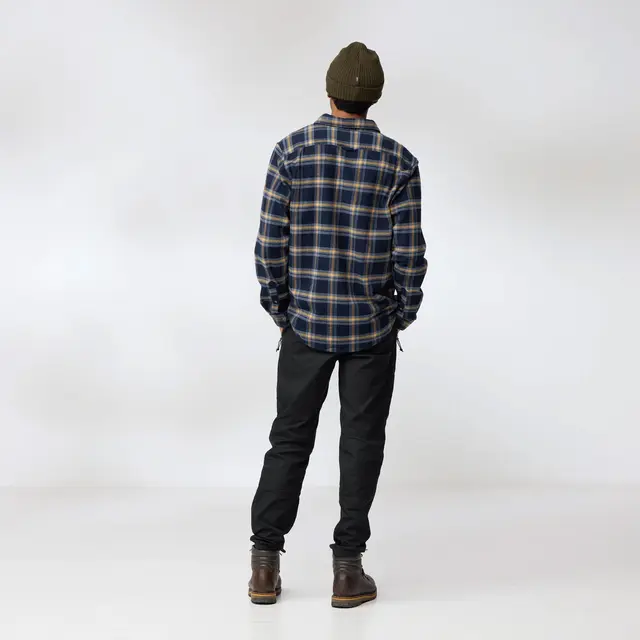 Skjorte til herre L Fjällräven Övik Heavy Flannel M L 550-02 