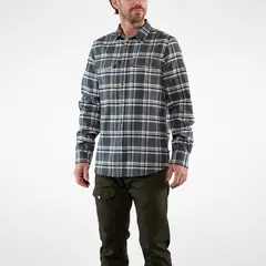 Skjorte til herre Fjällräven Övik Heavy Flannel M 555-232