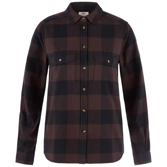 Skjorte til dame 2XS Fjällräven Övik Heavy Flannel W 2XS 294- 