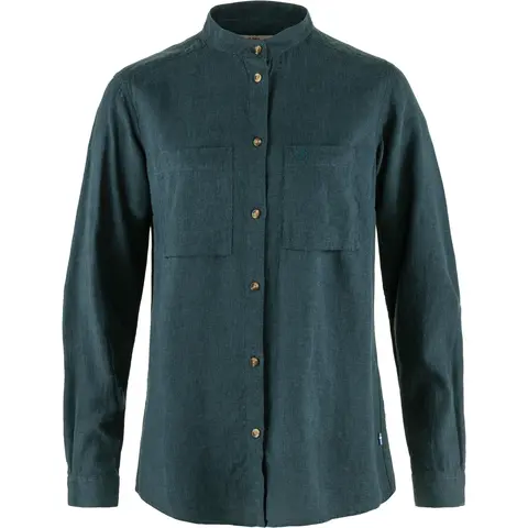 Skjorte til dame Fj&#228;llr&#228;ven &#214;vik Hemp Shirt LS W 570