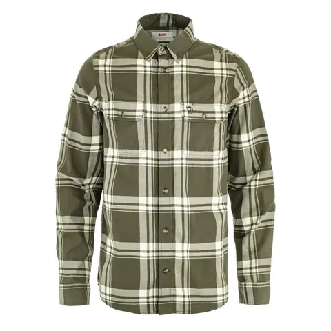 Skjorte til herre Fjällräven Övik Lite Flannel M 625-113