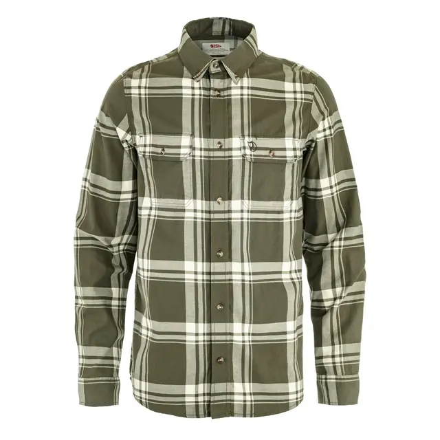Skjorte til herre M Fjällräven Övik Lite Flannel M M 625-113 
