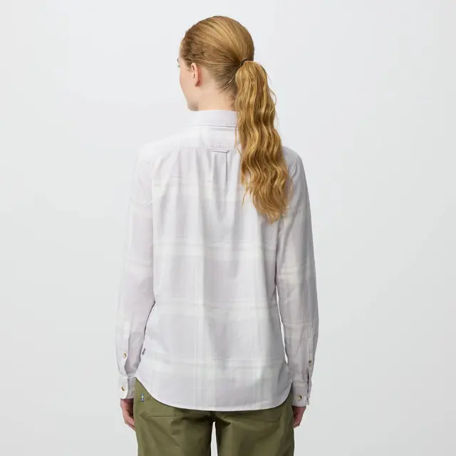 Skjorte til dame S Fjällräven Övik Lite Flannel W S 111-452 