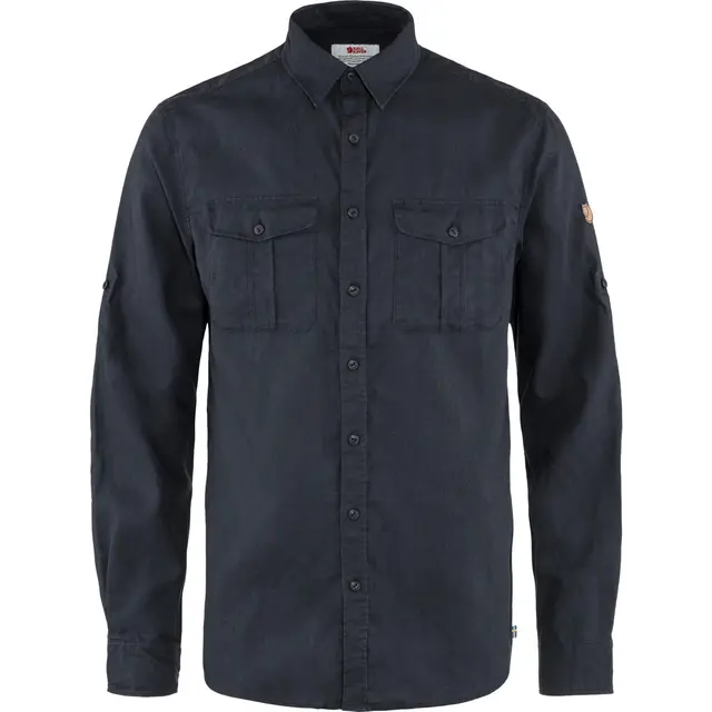 Skjorte til herre M Fjällräven Övik Travel Shirt M M 555 