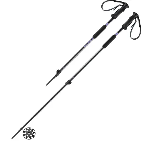 Toppturstaver Gipron Amethyst 95–145 cm