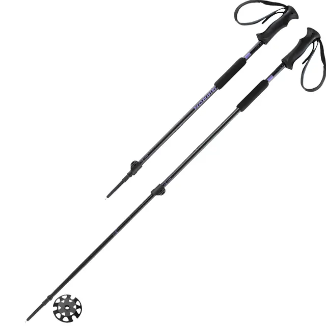 Toppturstaver Gipron Amethyst 95–145 cm 