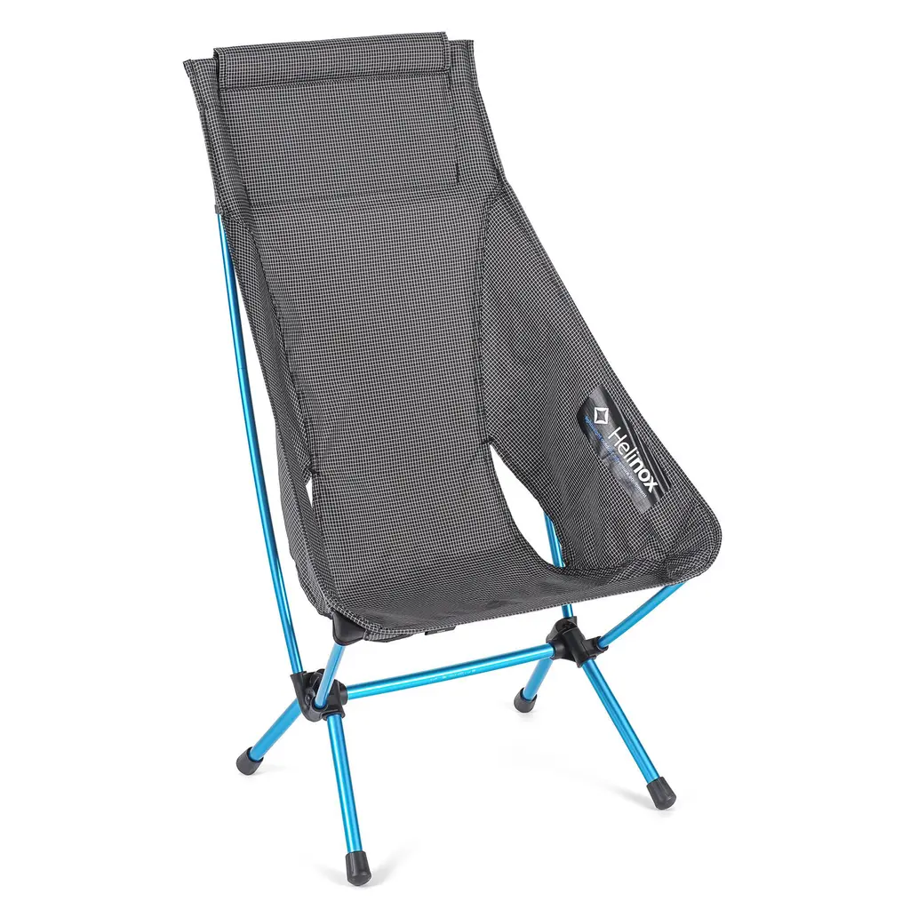 Stol Helinox Chair Zero High-Back BlackCyan DNTbutikken