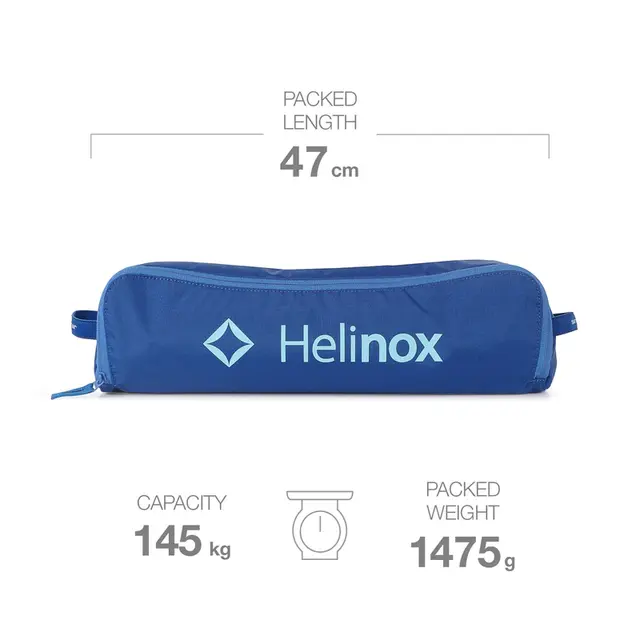 Stol Helinox Sunset Chair BlueBlockNavy 