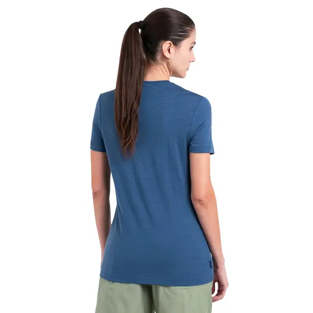 Skjorte til dame M Icebreaker Merino Tech Lite Tee W M A76 