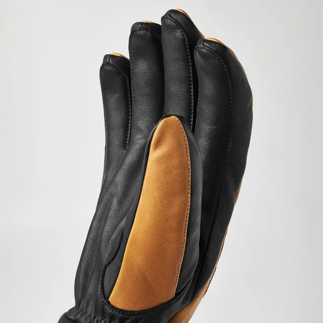 Hansker XS Hestra Army Leather Wool Terry 5F 6 710 