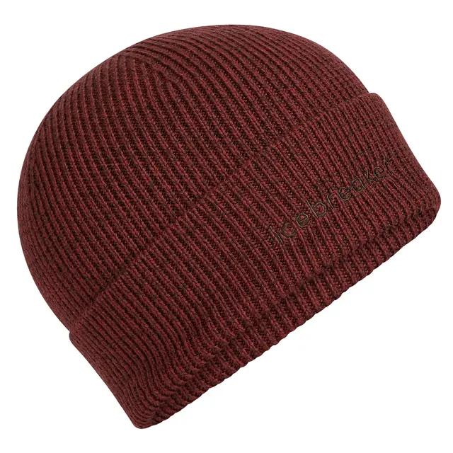 Lue Icebreaker Merino Toque Beanie ZincBlue 