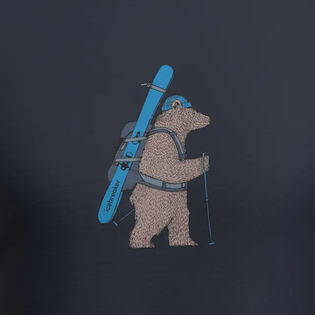 Trøye til herre S Icebreaker Merino Oasis Crew M S 401 Bea 