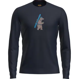 Trøye til herre Icebreaker Merino Oasis Crew M 401 BearT