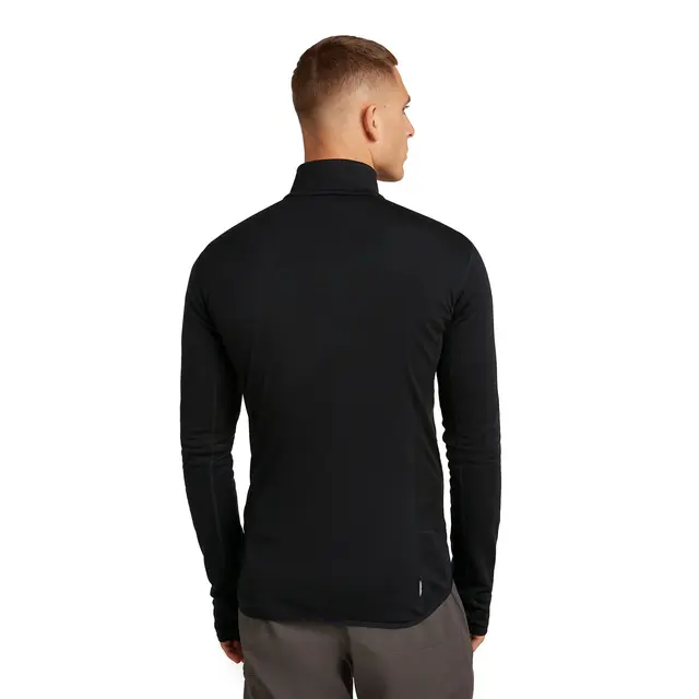 Jakke til herre S Icebreaker Merino Realfleece Zip M S 001 