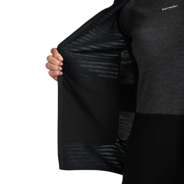Jakke til dame S Icebreaker Merino Realfleece Zip W S 001 