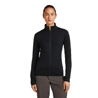 Jakke til dame Icebreaker Merino Realfleece Zip W 001