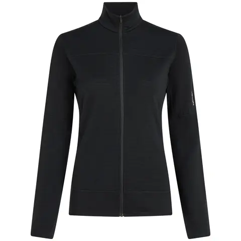 Jakke til dame Icebreaker Merino Realfleece Zip W 001