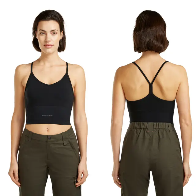 Singlet til dame XS Icebreaker Merino Seamless Tank W XS 001 